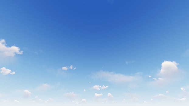 Cloudy blue sky abstract background, blue sky background with tiny clouds, 3d rendering

