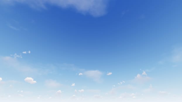 Cloudy blue sky abstract background, blue sky background with tiny clouds, 3d rendering

