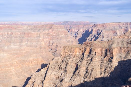 West rim of Grand Canyon in Arizona USA