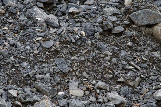 Open Areas for Limestone Mining .This area has been mined for limestone,Thailand