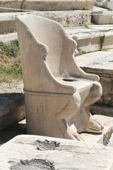 Theatre of Dionysus at the Acropolis in Athens, Greece