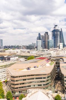 London downtown cityscape skylines building in London England UK