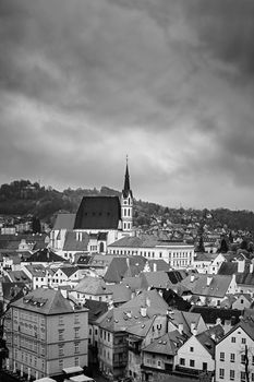 View of the Cesky Krumlov, Czech Republic