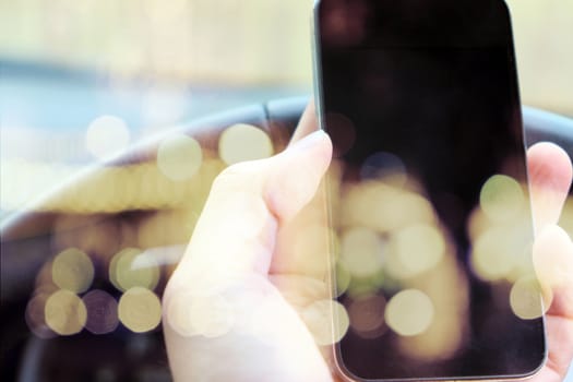 image of people using a smartphone.