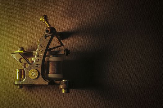 tattoo machine steel, in colors metal