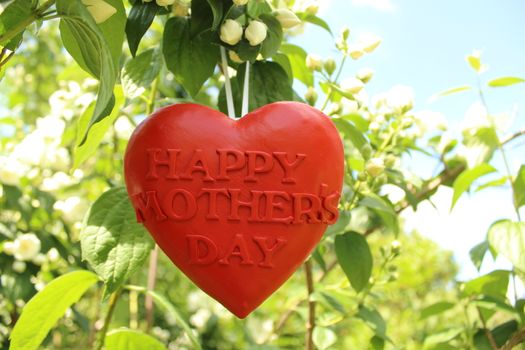 The picture shows Happy Mothers Day greetings.