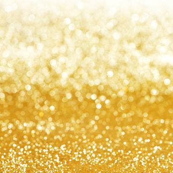 Golden glitters abstract holiday luxury background