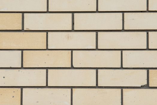 White brick wall, perfect as a background, square photograph.