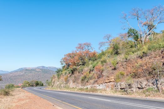 The Abel Erasmus Pass on road R527 in the Mpumalanga Drakensberg