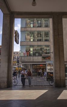 Via Ruggero Settimo is one of the main streets of Palermo. The street together with the perpendicular streets Principe di Belmonte and Generale Magliocco is considered as the living room of Palermo.