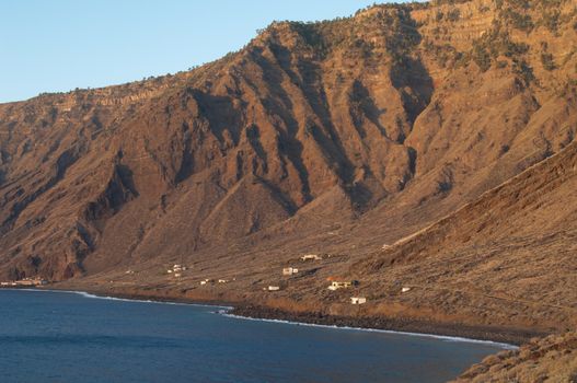 Las Playas Natural Monument. Valverde. El Hierro. Canary Islands. Spain.