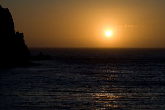 Dawn. Punta de La Bonanza. Valverde. El Hierro. Canary Islands. Spain.