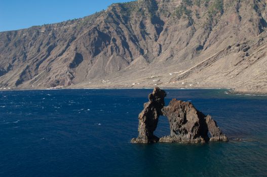 The Bonanza Rock. Las Playas Natural Monument. Valverde. El Hierro. Canary Islands. Spain.