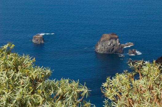 Salmor Rocks. Integral Natural Reserve of Salmor Rocks. El Hierro. Canary Islands. Spain.