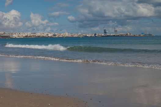 City of Puerto del Rosario. Fuerteventura. Canary Islands. Spain.