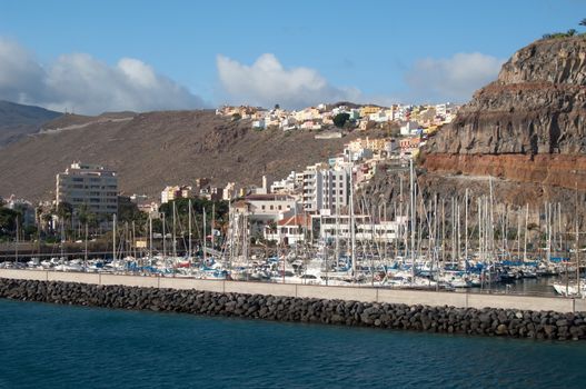 Marina. Los Cristianos. Arona. Tenerife. Canary Islands. Spain.