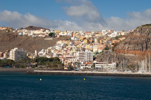 City of Los Cristianos. Arona. Tenerife. Canary Islands. Spain.