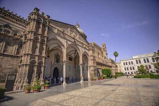 The Primatial Metropolitan Cathedral Basilica of the Holy Virgin Mary of the Assumption, known simply as the Cathedral Church of Palermo, is the main place of Catholic worship in the city of Palermo and archiepiscopal see of the homonymous metropolitan archdiocese.