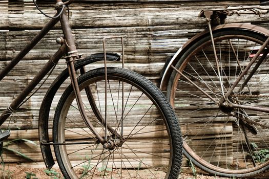 detail image of Old tricycle