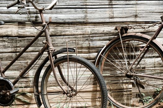 detail image of Old tricycle