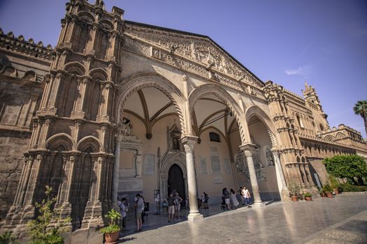 The Primatial Metropolitan Cathedral Basilica of the Holy Virgin Mary of the Assumption, known simply as the Cathedral Church of Palermo, is the main place of Catholic worship in the city of Palermo and archiepiscopal see of the homonymous metropolitan archdiocese.