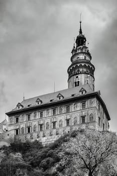 View of the Сesky Krumlov Castle, Czech Republic