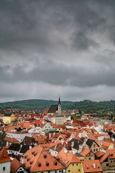 View of the Cesky Krumlov, Czech Republic