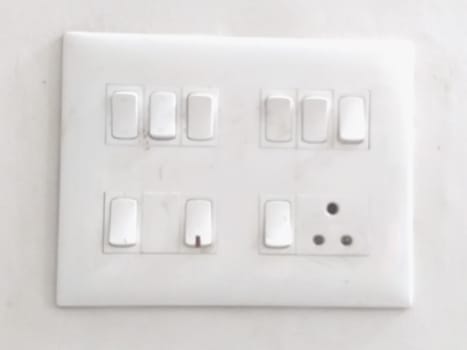 white electrical switches for any room