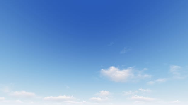 Cloudy blue sky abstract background, blue sky background with tiny clouds, 3d rendering

