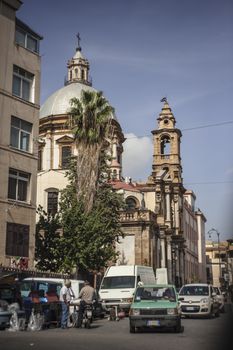 Simple Detail of Palermo during the day