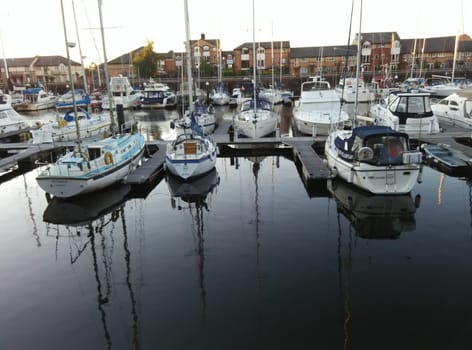 a boat pier in Europe