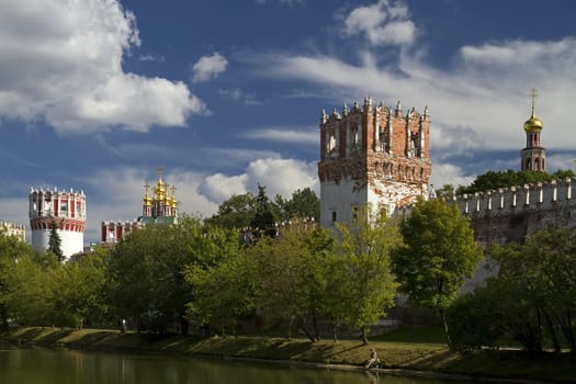 Novodevichy Convent in Moscow , Russia.