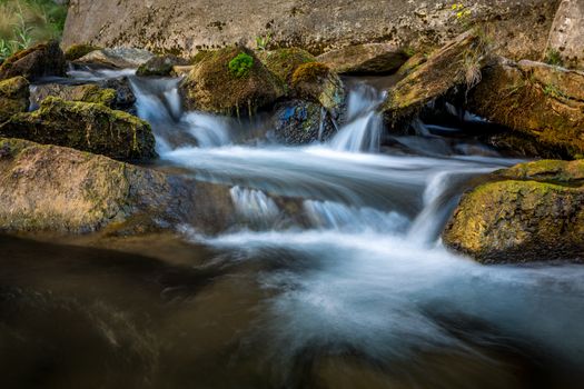 Flowing mountain stream of Snowy Mountains, Australia