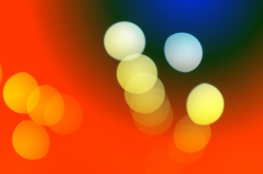 Abstract circular bokeh background of light . Blur background