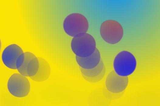 Abstract circular bokeh background of light . Blur background