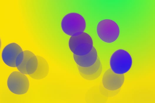 Abstract circular bokeh background of light . Blur background