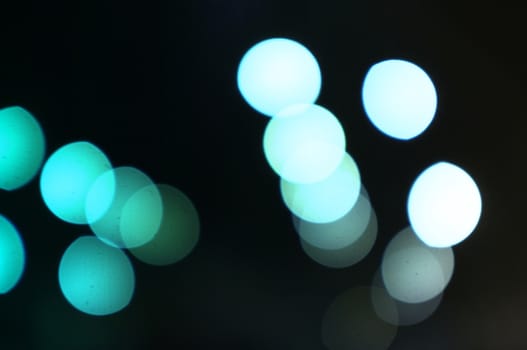 Abstract circular bokeh background of light . Blur background