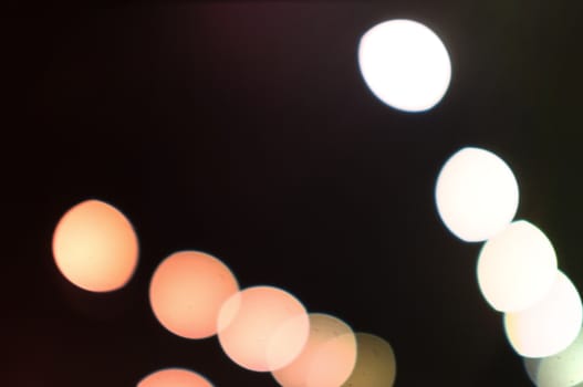 Abstract circular bokeh background of light . Blur background
