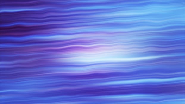 Bright blue stripes like curatin with effect of distorsion, 3d rendering, computer generated backdrop