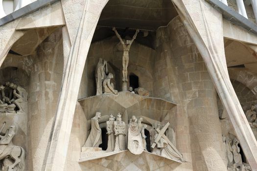 Sagrada Familia Cathedral Barcelona. Catalonia