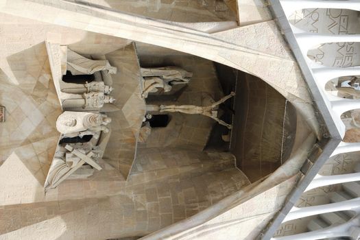 Sagrada Familia Cathedral Barcelona. Catalonia