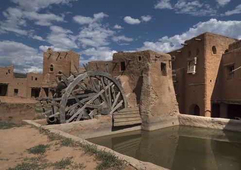 Reconstruction of Sarai Batu is the ancient mongolian city was established by Mongol ruler Batu Khan.