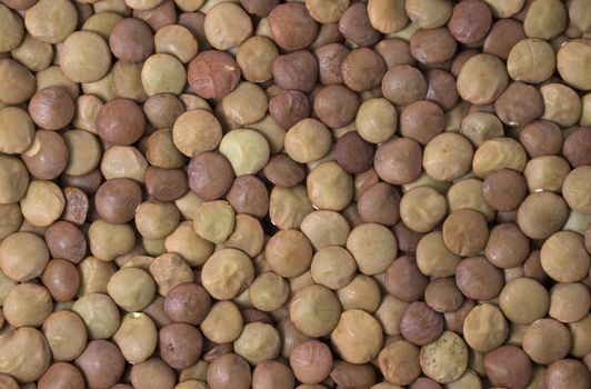Lentils background. Lentils pattern. Natural organic lentils for healthy food.