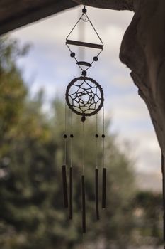 Dreamcatcher hung as a decorative element