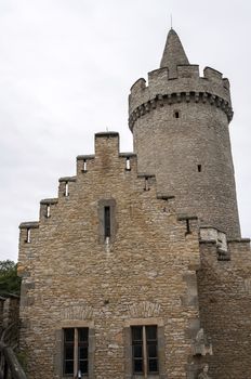 Medieval Kokorin castle in the Czech Republic.