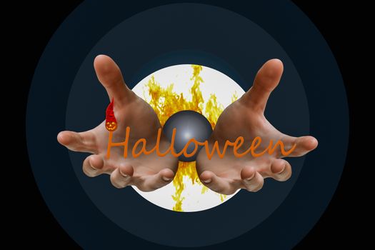 Hot Halloween holiday, a wonderful time when the mood rises, you want to joke and have fun