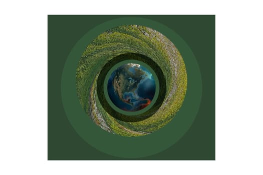 Nature conservation button, it is a statement of people 's choice, in order to protect the environment
