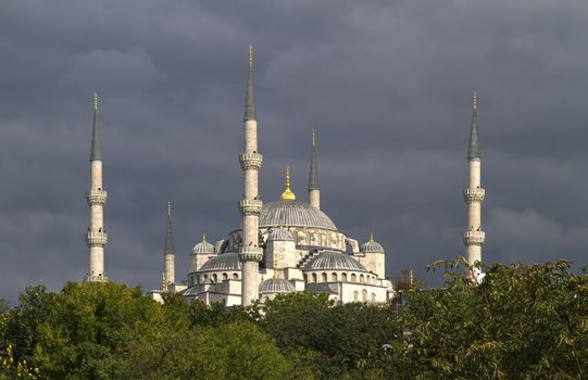 The Blue Mosque in Istanbul Turkey