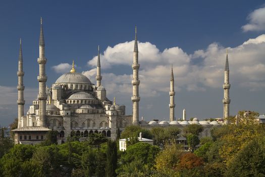 The Blue Mosque in Istanbul Turkey