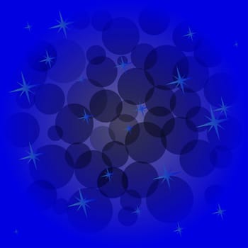 Abstract background blue color equinoctal and stars with four rays.

Blue pattern of geometric shapes.